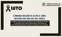 Luto e Adiamento de Sessão Luto e Adiamento de Sessão