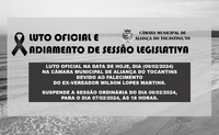 Luto e Adiamento de Sessão