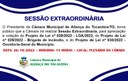 Sessão Extraordinária