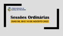 Sessões de Agosto/2022 Sessões de Agosto/2022