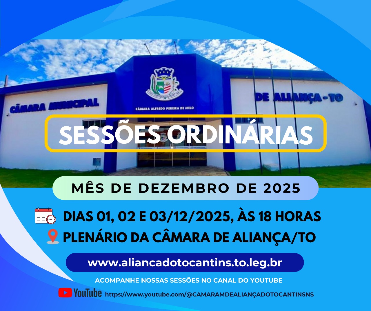 Sessões de Dezembro/2025