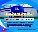 Sessões de Fevereiro/2026