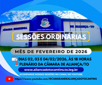 Sessões de Fevereiro/2026