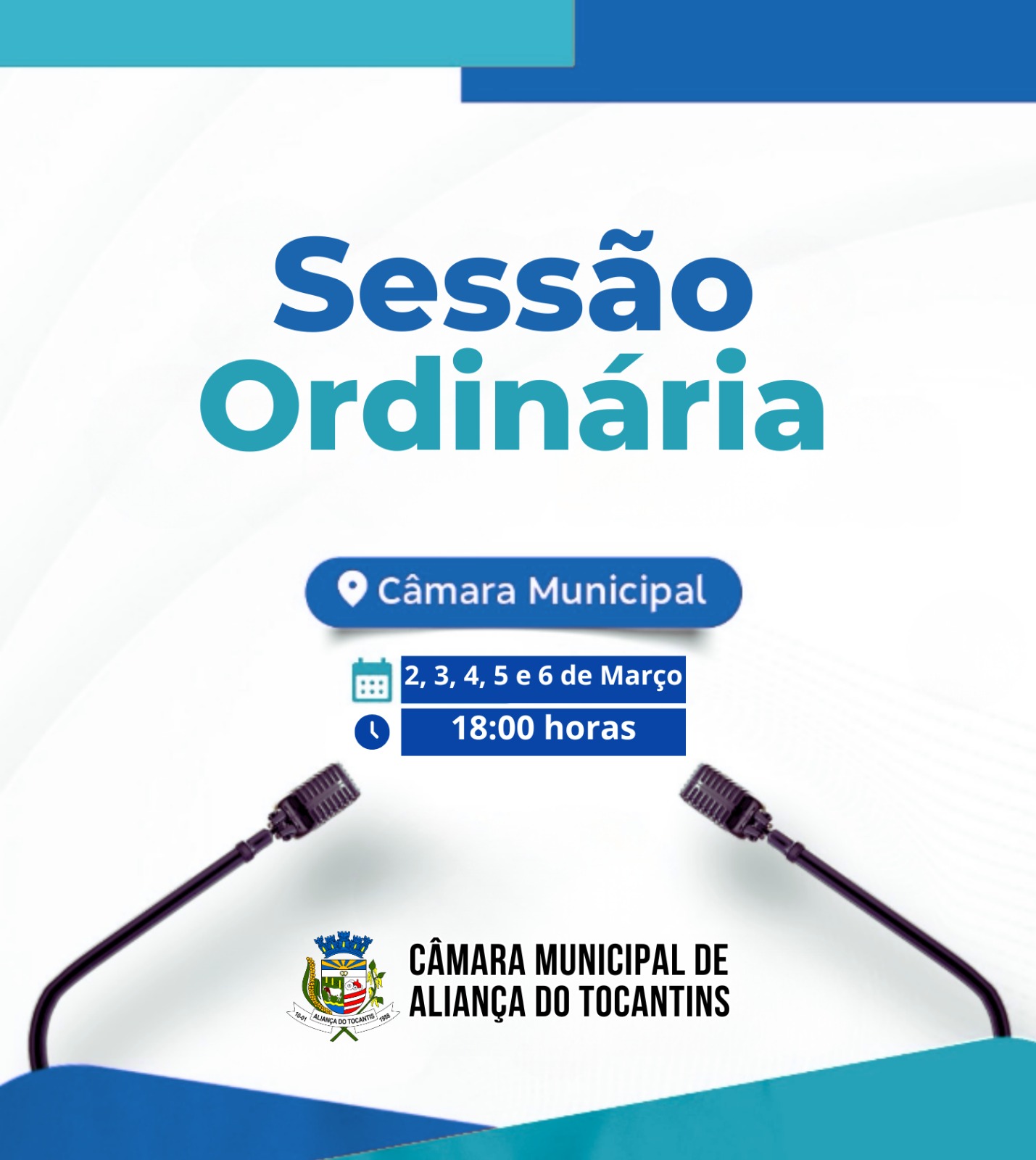 Sessões de Março/2026