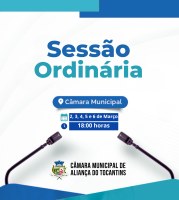 Sessões de Março/2026