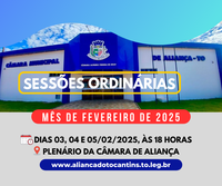 Sessões Ordinárias Fevereiro/2025